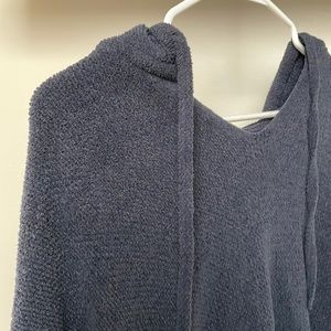 Arie Blue cozy knit pullover